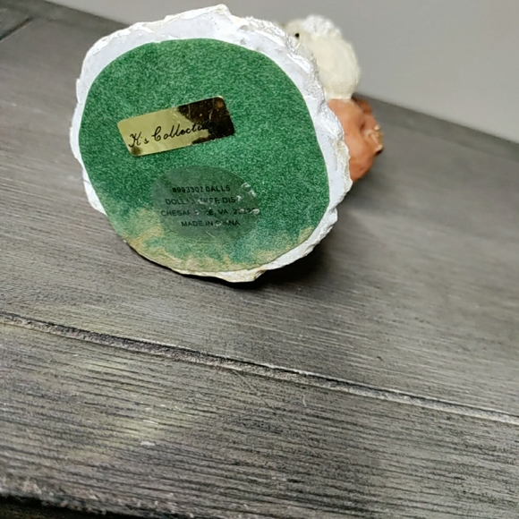 Ks collection white/gold-red/green resin Santa figurine Christmas 5' lot 2 - Picture 4 of 15